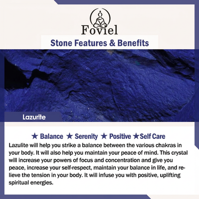 Foviel Lazurite stone features and benefits