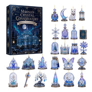 24-Day Flat Acrylic Ornament Advent Calendar — Moonlit Conservatory