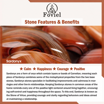 Foviel Sardonyx features and benefits