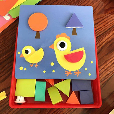 Arte Geométrico Creativo con Botones 12 en 1