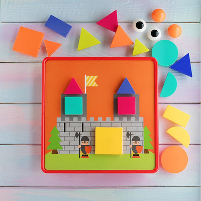 Arte Geométrico Creativo con Botones 12 en 1