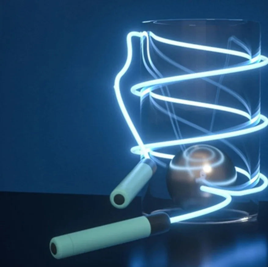 GlowRope – Unique et Énergique – Corde à sauter Lumineuse