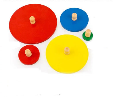 Casse-tête cercle en bois - Meilleurs jouets Montessori