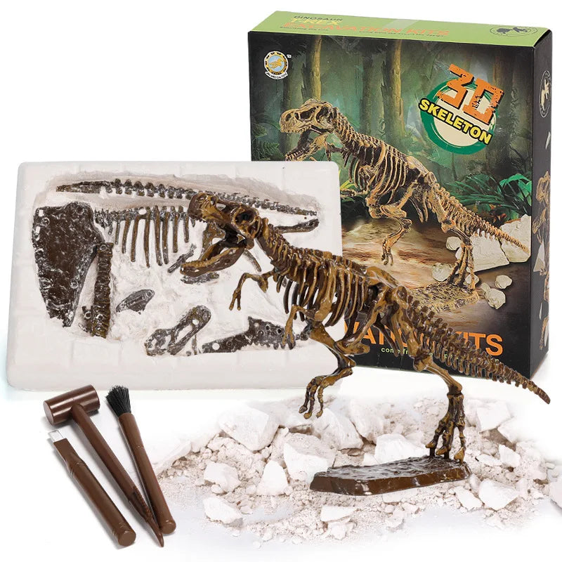DinoExcava – Emocionante y educativo – Kit de excavación de fósiles