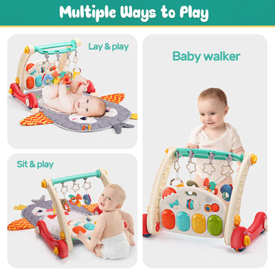 Fidtoy Baby Gym Play Mat and Learning Walker