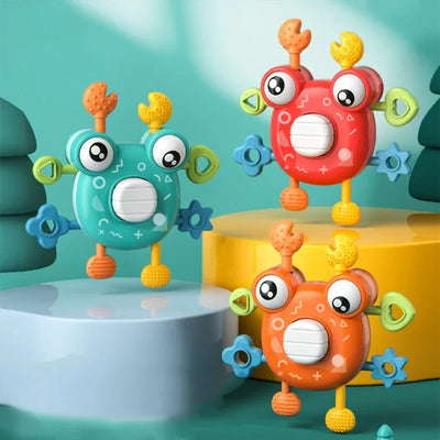 Crab Pull Toy™ – Grijp & Trek Plezier – Krab Sensorisch Bijtspeelgoed