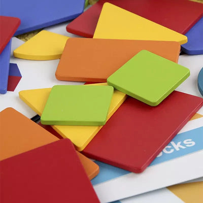 Jouet éducatif en bois pour apprendre la créativité pas à pas - Mathématiques