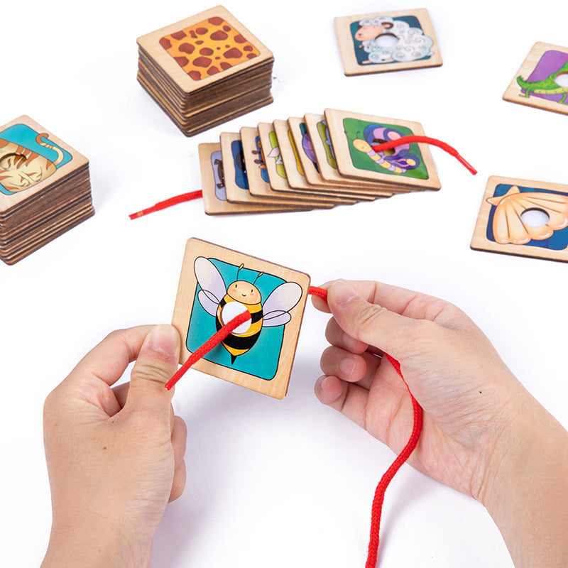 Animal Skin Matching Puzzle- Fine motor skills toys
