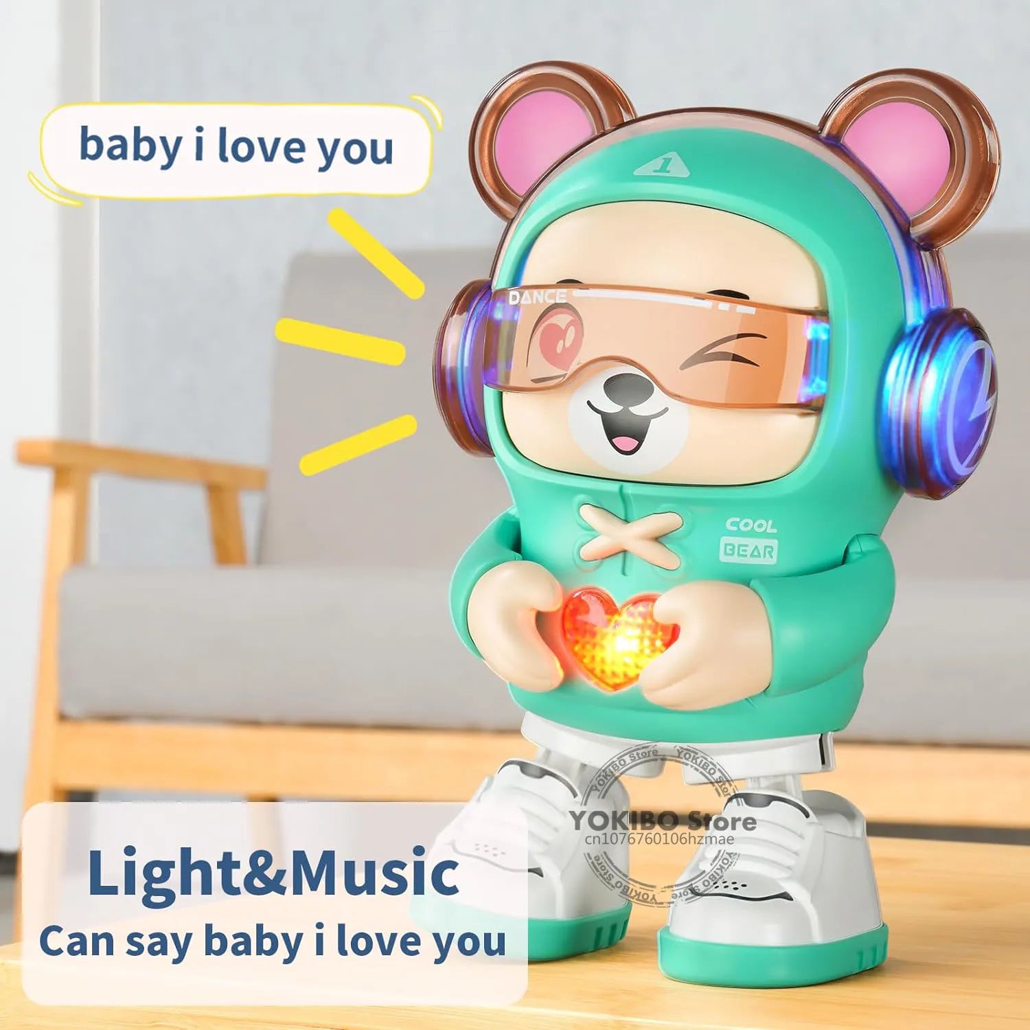 Dancing Dog Robot™ - Ontwikkel motorische vaardigheden - Dansende Speelgoedpop