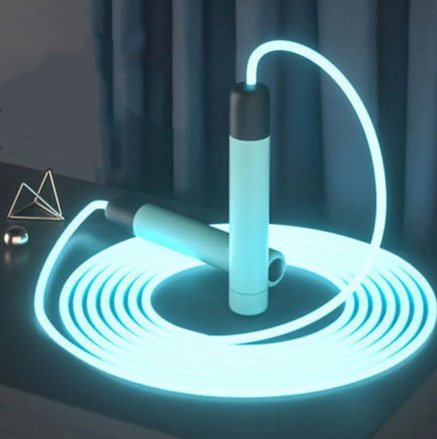 GlowRope – Unique et Énergique – Corde à sauter Lumineuse
