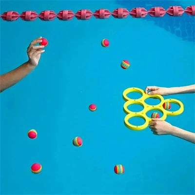 Fun Splash - ¡Salpica y juega - Juego de aros acuáticos