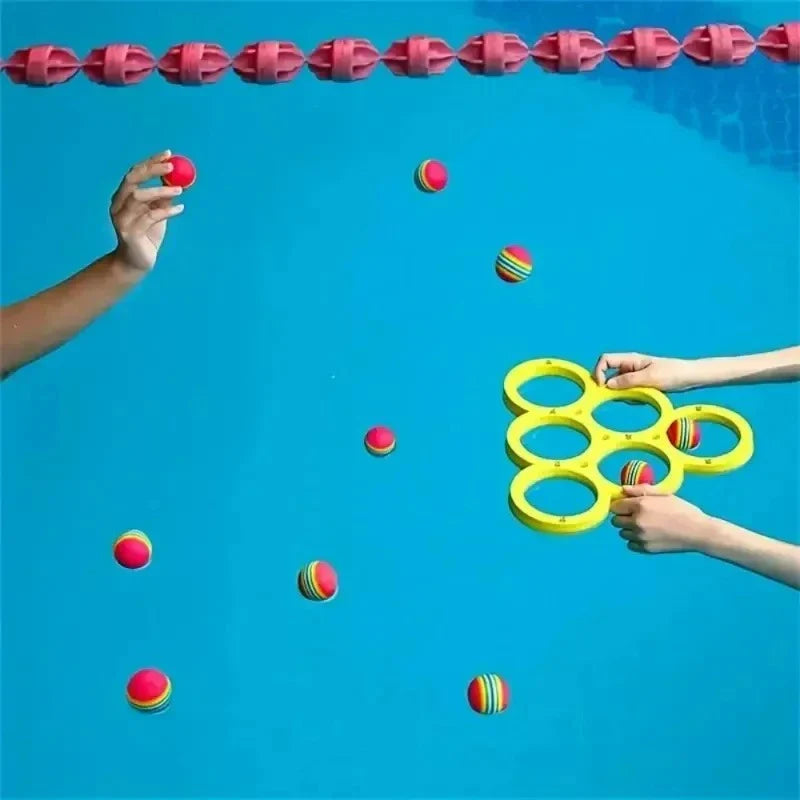 Fun Splash - ¡Salpica y juega - Juego de aros acuáticos