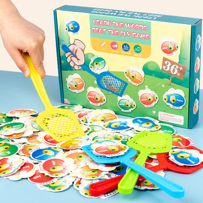 Aprende la palabra Vence el juego de la mosca - Juguetes de aprendizaje del alfabeto