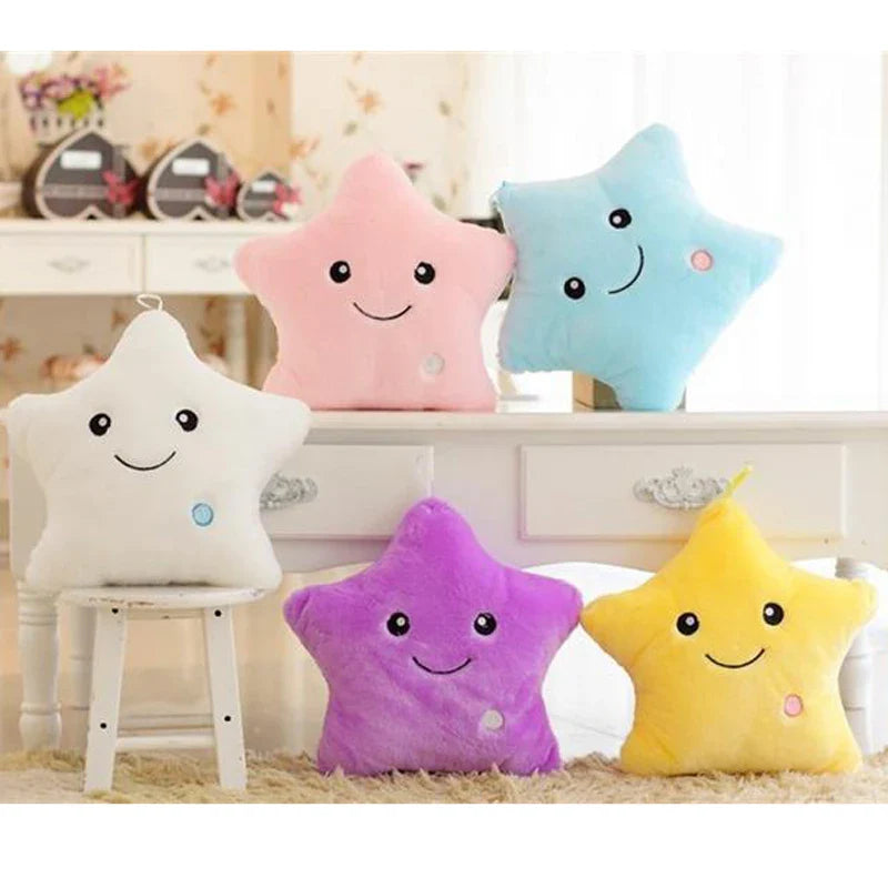 Glow Star Pillow™ – Diversión estelar en la cama – Almohada luminosa