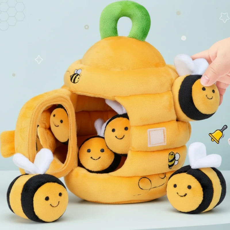 JungleHive – Jugar y Aprender – Peluche Sensorial del Bosque