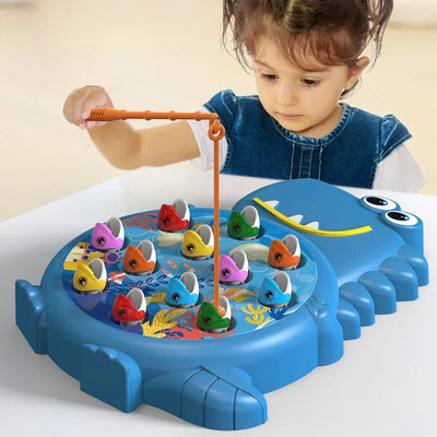 Ensemble de pêche Dino™ – Améliore la concentration – Jeu de pêche magnétique