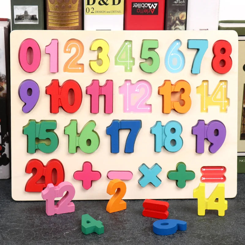 AlphaBlocks – Houten & Educatief – 3D-letterpuzzel