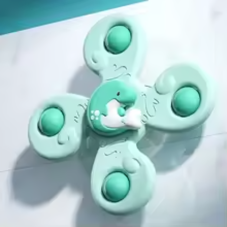 Juguetes giratorios de baño™ - Educativos y Divertidos - Juguetes de baño Fidget para bebés