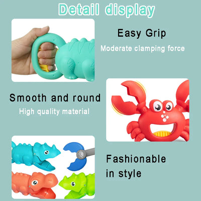 Beach Claw Toy™ – Krabbel Kreeft – Zand Grijper