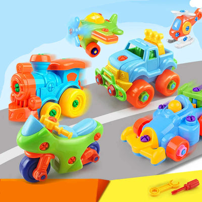DIY Vehicle™ – Monta y Conduce – Juego de Tornillos para Coche de Juguete