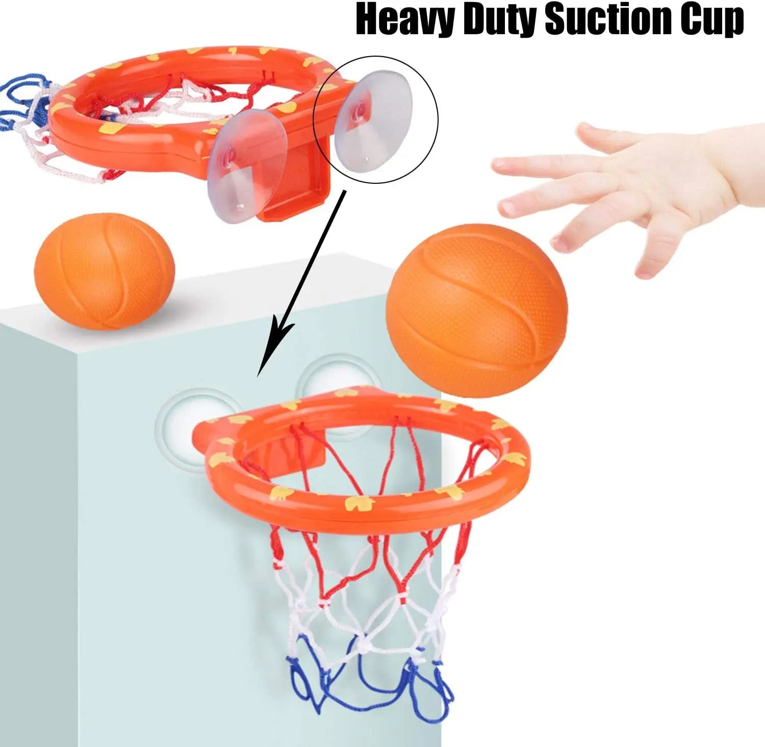Bath Basketball™ – Spetterend Scoreplezier – Basketbal Badspeelgoed Set