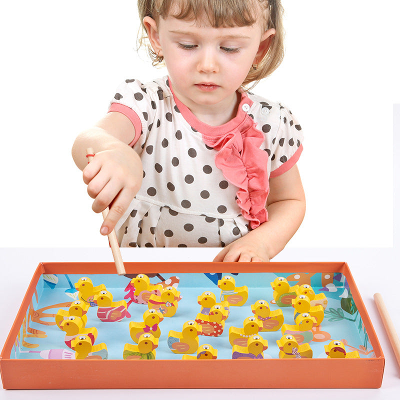 Jeu de comptage en bois Canard - Jouets éducatifs mathématiques