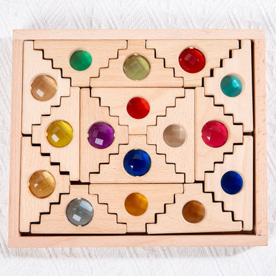 Rainbow Gem Blocks - Best Open Ended Toys