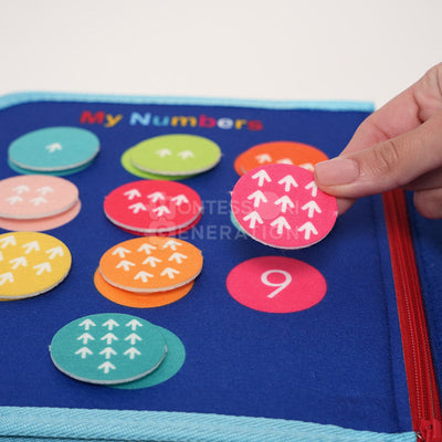 Fidtoy Interactive Busy Bag for Toddlers – Montessori Sensory Learning Toy Age 3+
