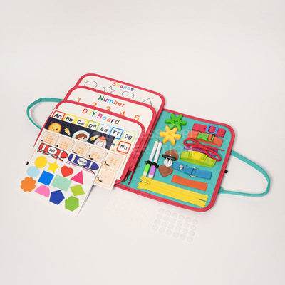 Fidtoy Interactive Busy Bag for Toddlers – Montessori Sensory Learning Toy Age 3+