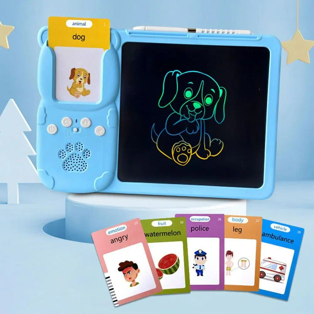 Tablette d'écriture parlante Fidtoy – Apprentissage interactif pour les tout-petits de 3 ans et plus
