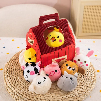 Ferme Montessori en peluche