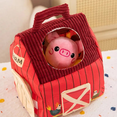 Ferme Montessori en peluche