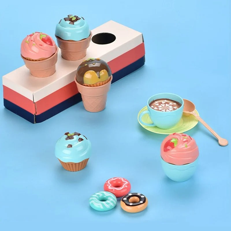 Set para hacer helados™ - Pequeños maestros heladeros - Juego de máquina para hacer helados