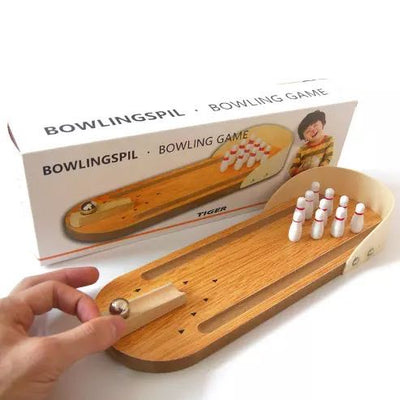 Mini Wooden  Bowling Game-Fine motor skills toys