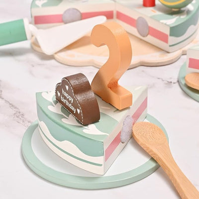 Tarta de cumpleaños Montessori