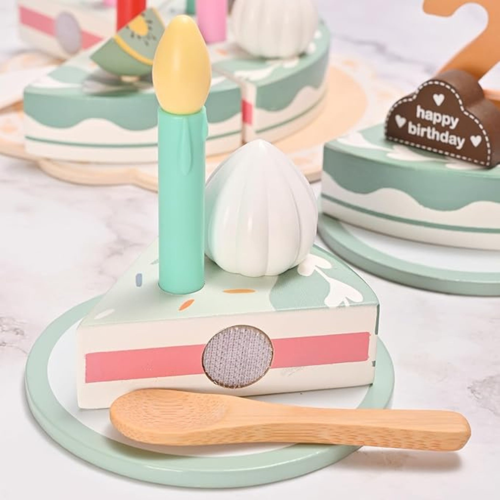 Tarta de cumpleaños Montessori