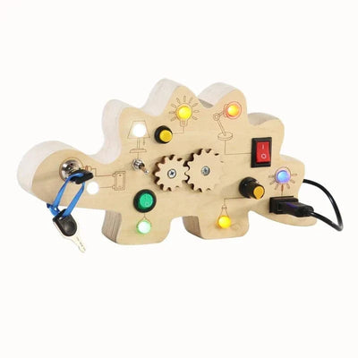 Fidtoy Montessori Button Board