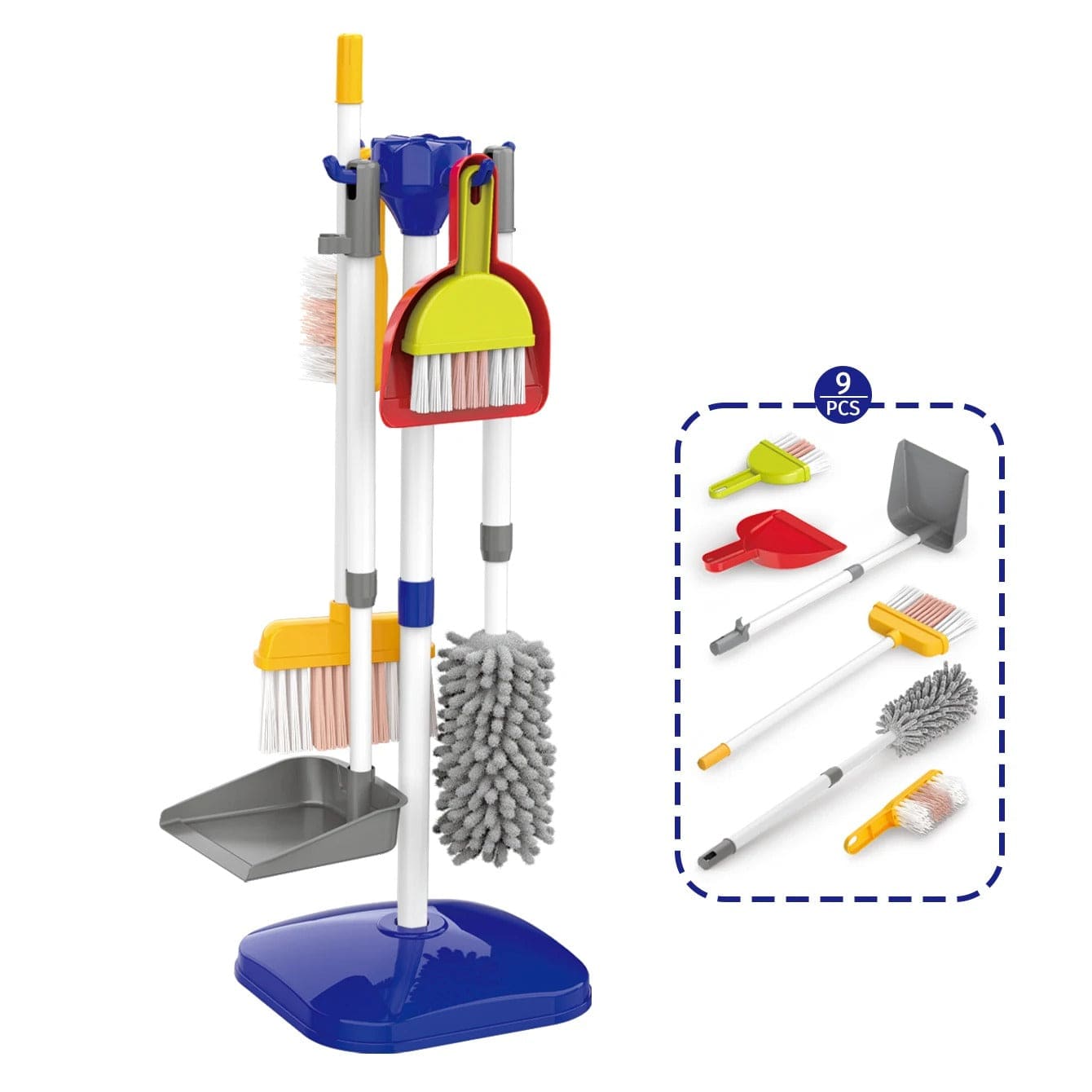 Fidtoy Cleaning Kit - Montessori Role-Playing Toy for Kids