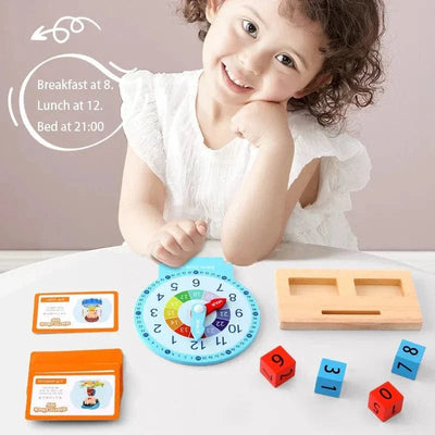 Horloge Montessori