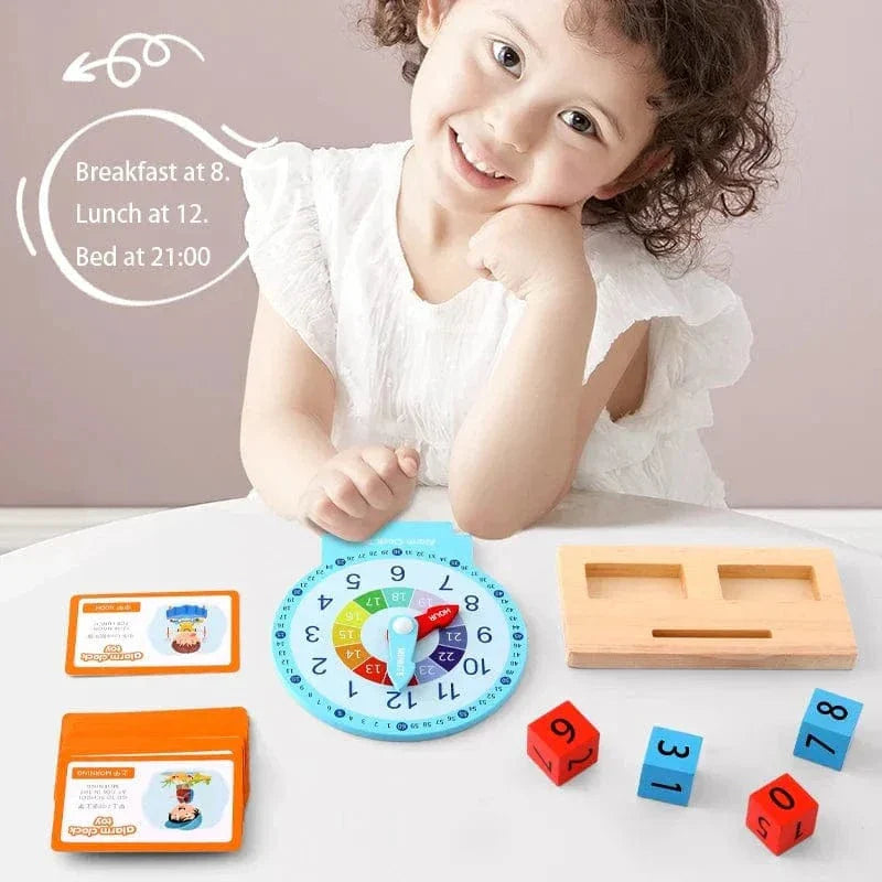 Horloge Montessori