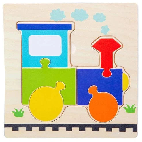 Fidtoy Montessori Happy Puzzles