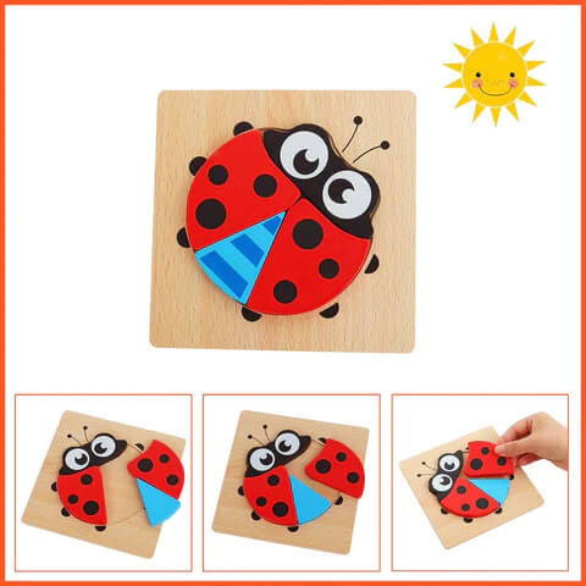 Montessori Puzzle Blocks