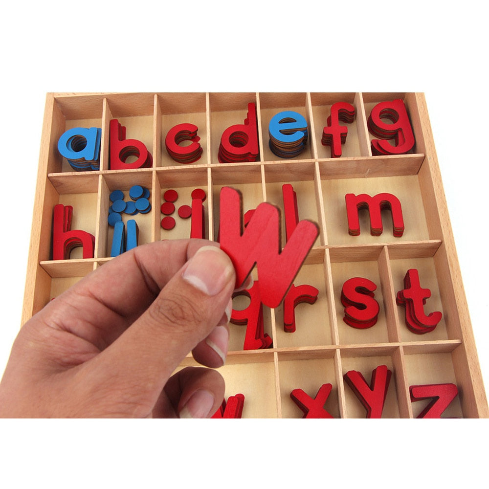 Fidtoy Abecedario Móvil Juguete Montessori para el Aprendizaje de Idiomas