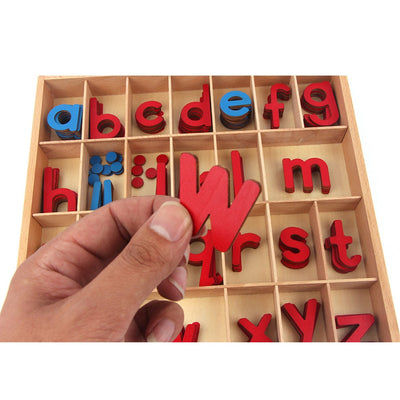 Fidtoy Abecedario Móvil Juguete Montessori para el Aprendizaje de Idiomas