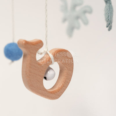 Móvil de Cuna para Bebés Fidtoy Ocean, Decoración Colgante para Guardería, 0+ meses