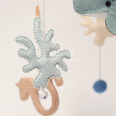 Móvil de Cuna para Bebés Fidtoy Ocean, Decoración Colgante para Guardería, 0+ meses