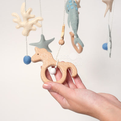 Móvil de Cuna para Bebés Fidtoy Ocean, Decoración Colgante para Guardería, 0+ meses