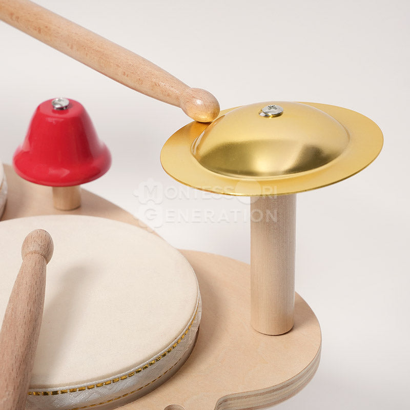 Fidtoy Ensemble de Percussion en Bois pour Enfants – Jouet Instrument de Musique 3+