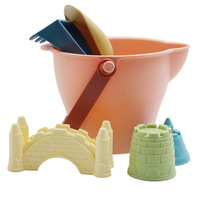 Beach Bucket Set™ – Zintuiglijk Zomerspel – Strandemmer met accessoires