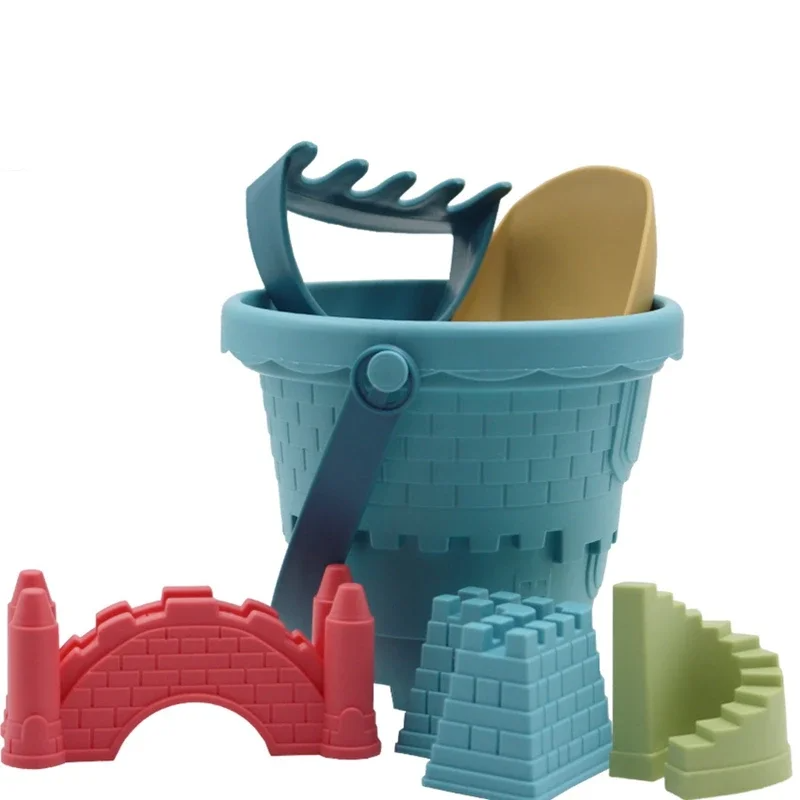 Beach Bucket Set™ – Zintuiglijk Zomerspel – Strandemmer met accessoires